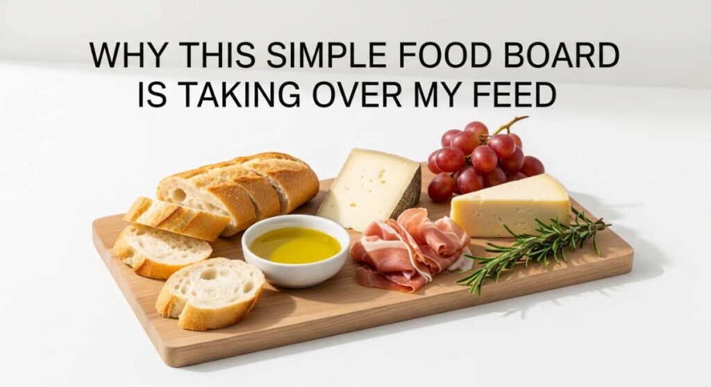 featured: why this simple food board is taking over my feed