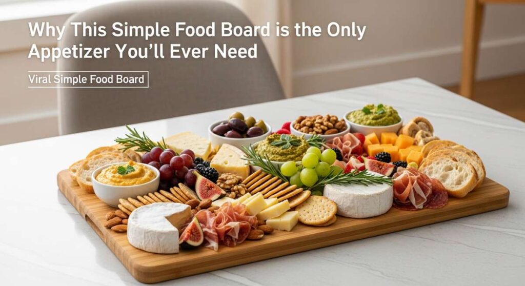 featured: why this simple food board is the only appetizer you'll ever need