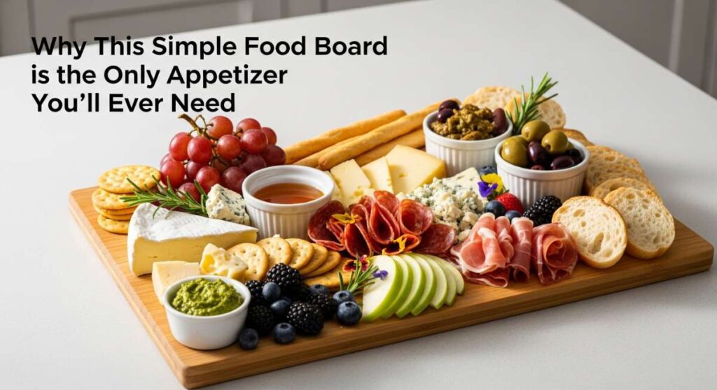 featured: why this simple food board is the only appetizer you'll ever need
