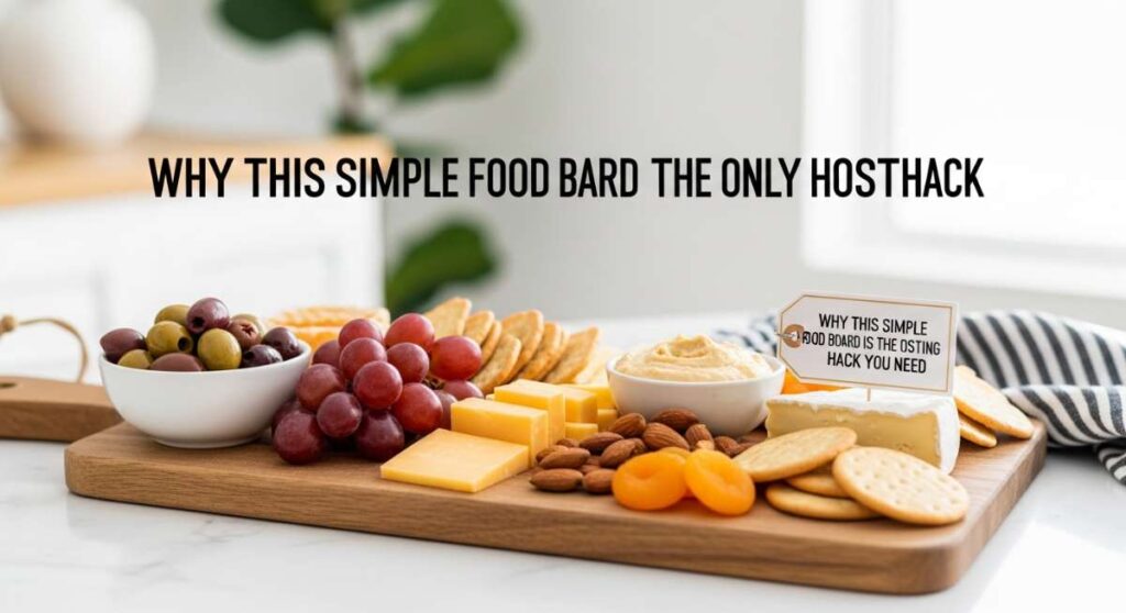 featured: why this simple food board is the only hosting hack you need