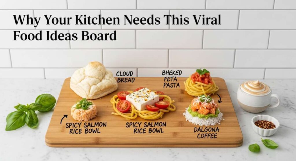 featured: why your kitchen needs this viral food ideas board