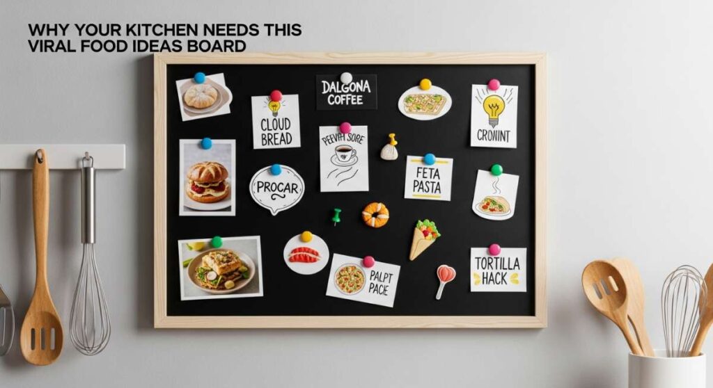 featured: why your kitchen needs this viral food ideas board