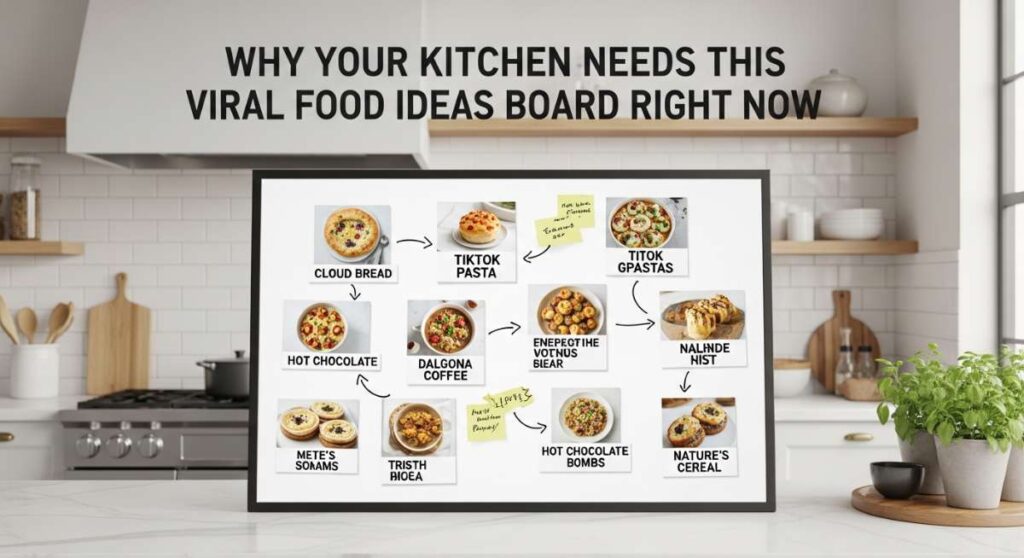 featured: why your kitchen needs this viral food ideas board right now