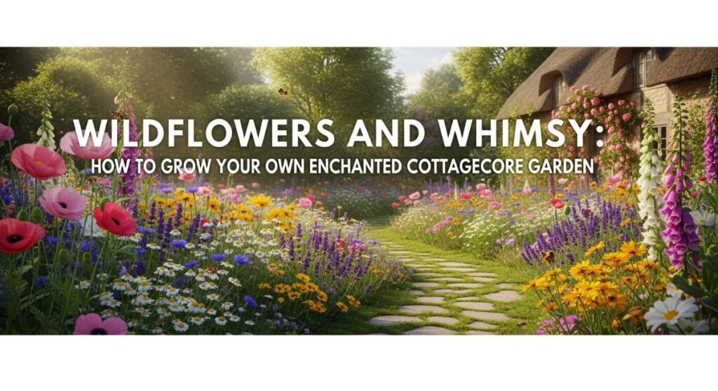 featured: wildflowers and whimsy: how to grow your own enchanted cottagecore garden