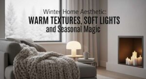 featured: winter home aesthetic: warm textures, soft lights, and seasonal magic