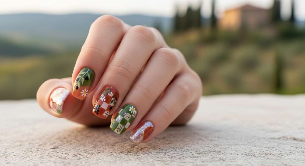 featured: y2k meets italy: how to rock tuscan inspired nail art