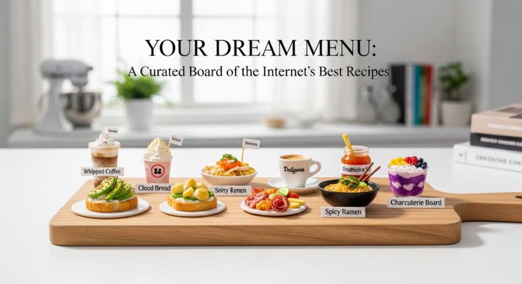 featured: your dream menu: a curated board of the internet's best recipes