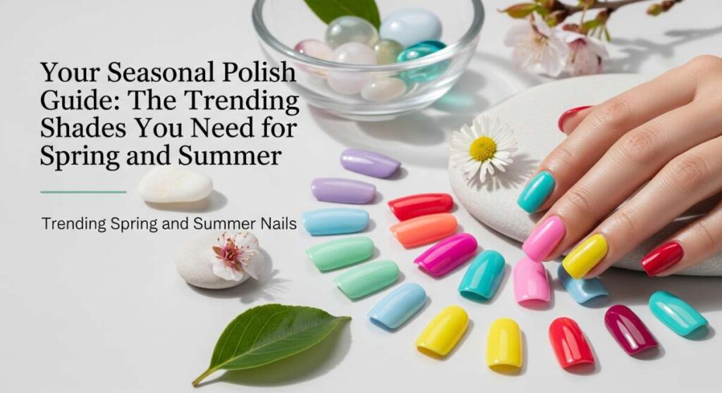 featured: your seasonal polish guide: the trending shades you need for spring and summer