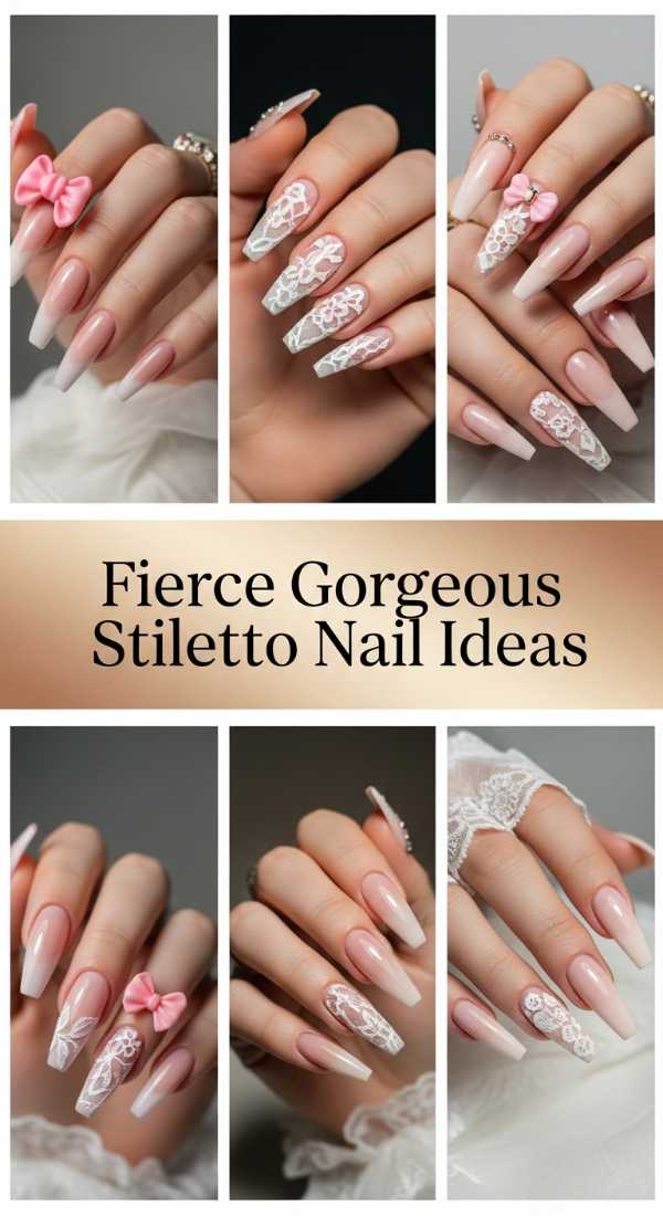 Fierce Gorgeous Stiletto Nail Ideas 69e72cb4628da
