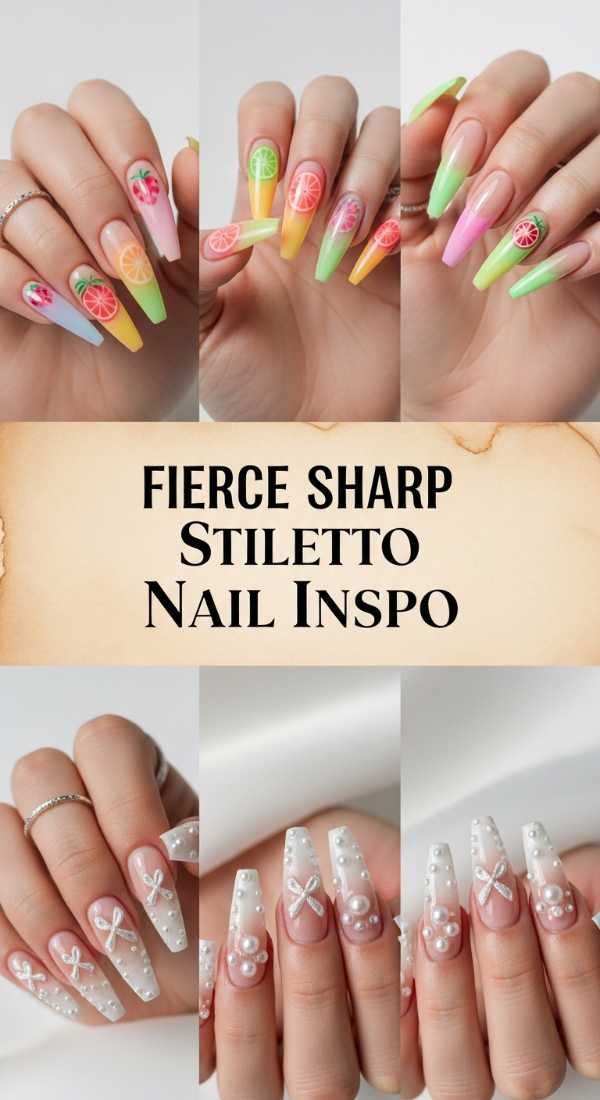 Fierce Sharp Stiletto Nail Inspo 69eb72643d0a6