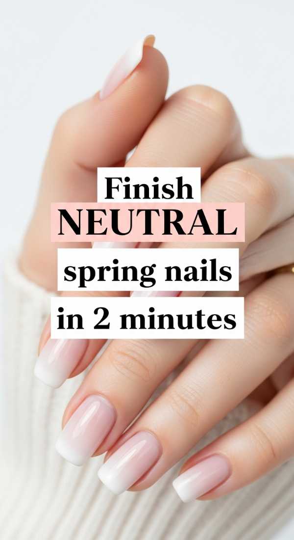 Finish Neutral Spring Nails In 2 Minutes 69ed0bc65fc3f