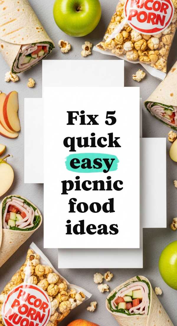 Fix 5 Quick Easy Picnic Food Ideas 69e4702f26ffa
