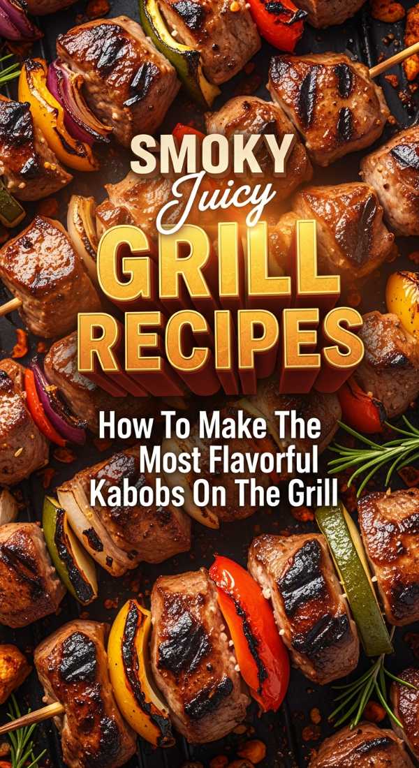 Flavorful Kabobs On The Grill For Summer Cookouts 69edb73951347
