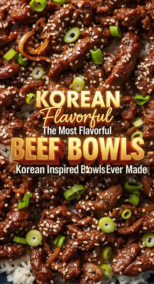 Flavorful Korean Inspired Beef Rice Bowls 69eb0f4221805