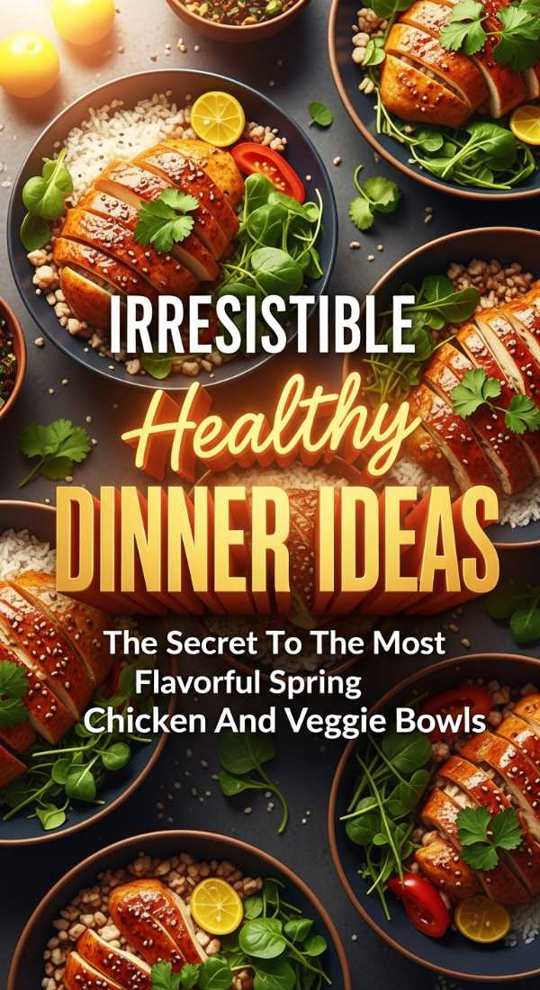 Flavorful Spring Chicken And Veggie Bowls 69dfdaffae227