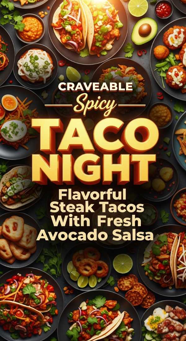 Flavorful Steak Tacos With Fresh Avocado Salsa 69e362b7d813f