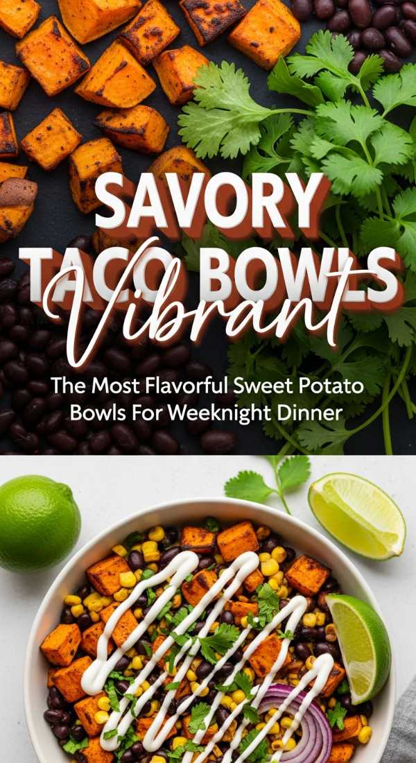 Flavorful Sweet Potato Taco Bowls