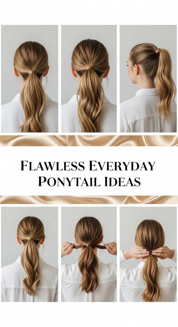 Flawless Everyday Ponytail Ideas 69e33a012c1d1