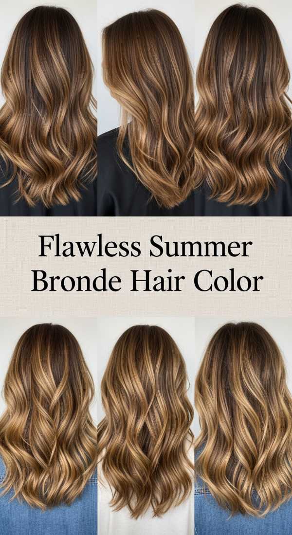 Flawless Summer Bronde Hair Color 69f262d63da83