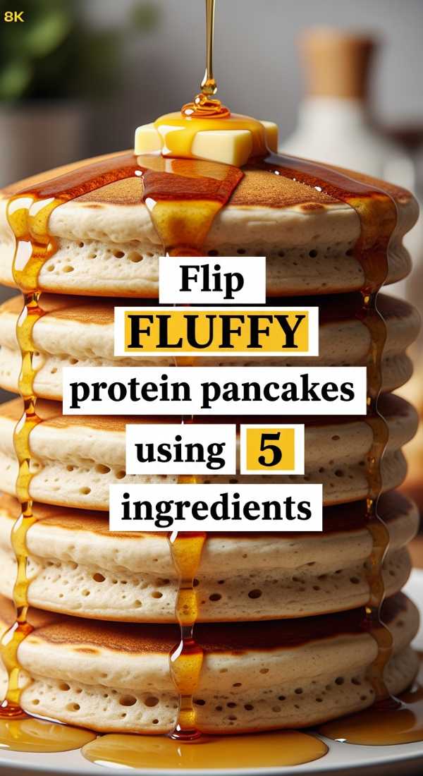 Flip Fluffy Protein Pancakes Using 5 Ingredients 69e9b569ae9f7
