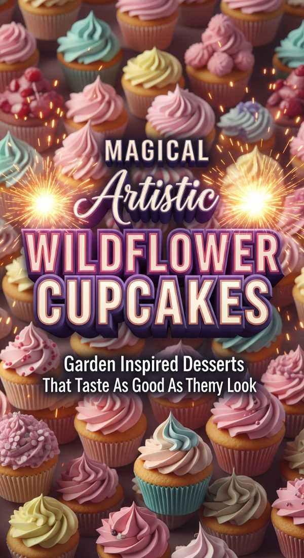 Floral Wildflower Cupcakes For Events 69dfdafbef127