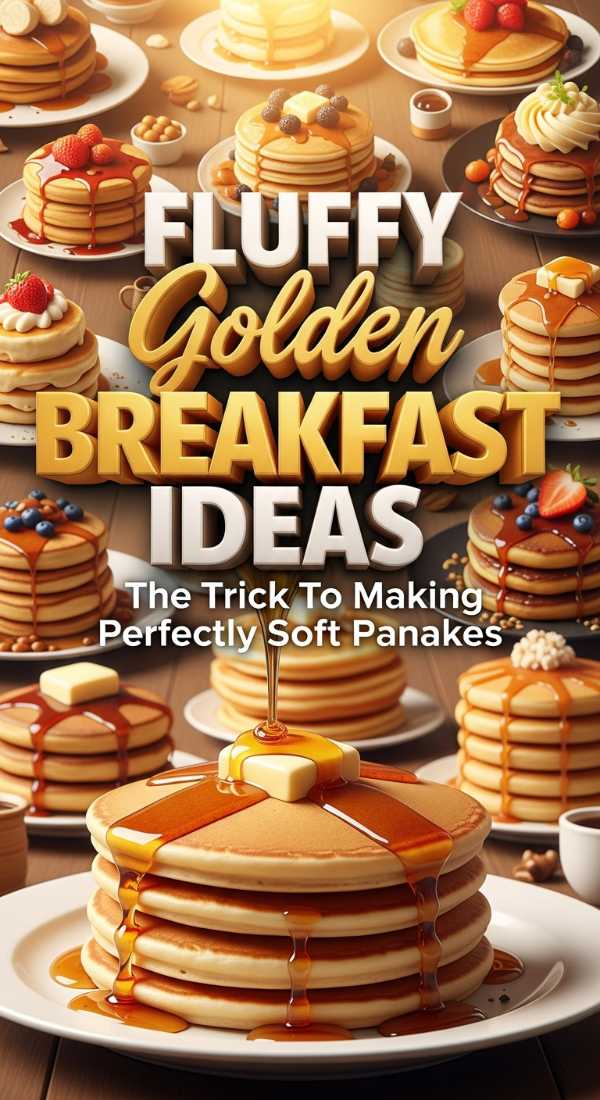 Fluffy Golden Breakfast Ideas For Pancakes 69e8643ed609a