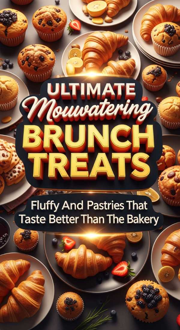 Fluffy Golden Pastries For A Spring Brunch Buffet 69e9bc9dabba6