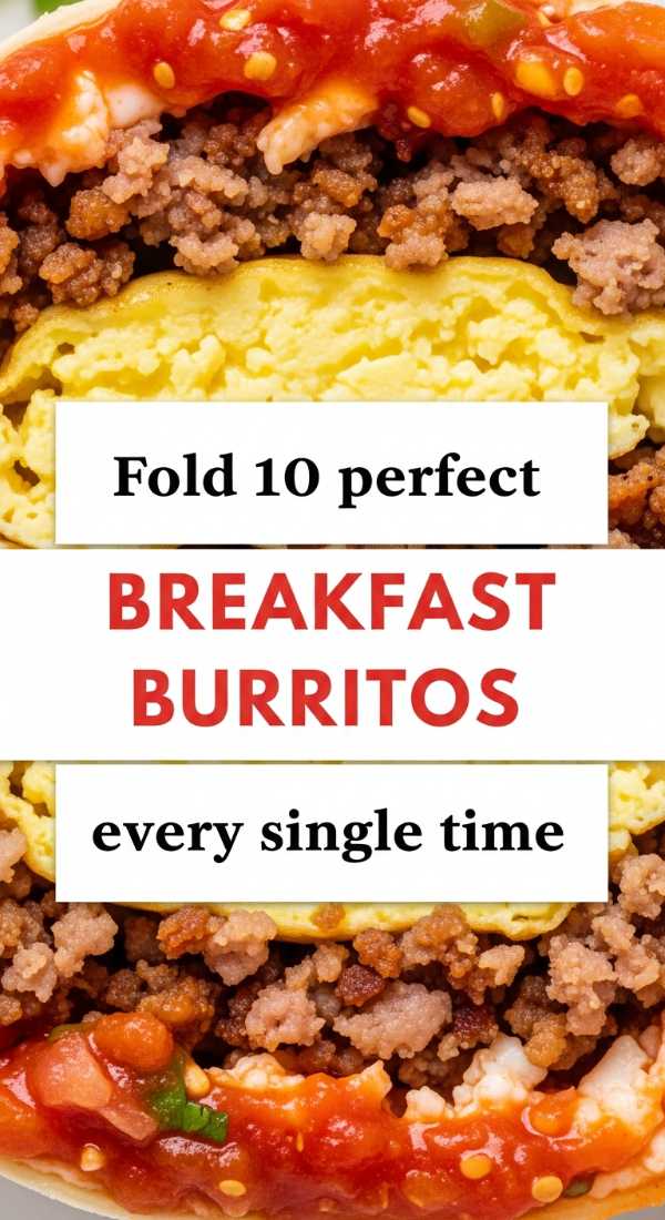 Fold 10 Perfect Breakfast Burritos Every Single Time 69e9b560ac502