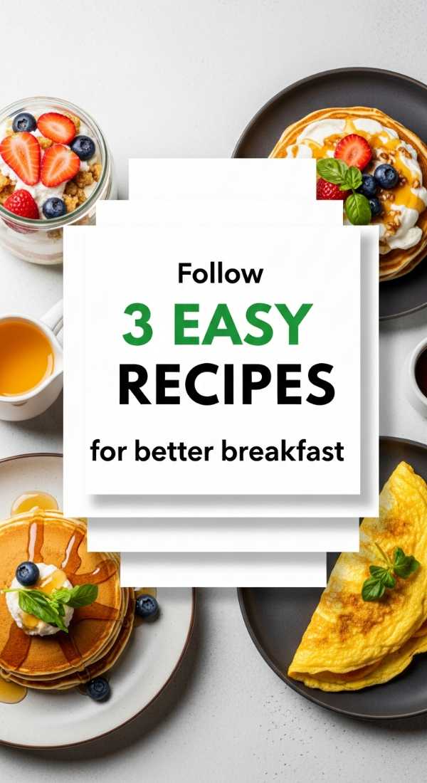 Follow 3 Easy Recipes For Better Breakfast 69eb7e0d32bce