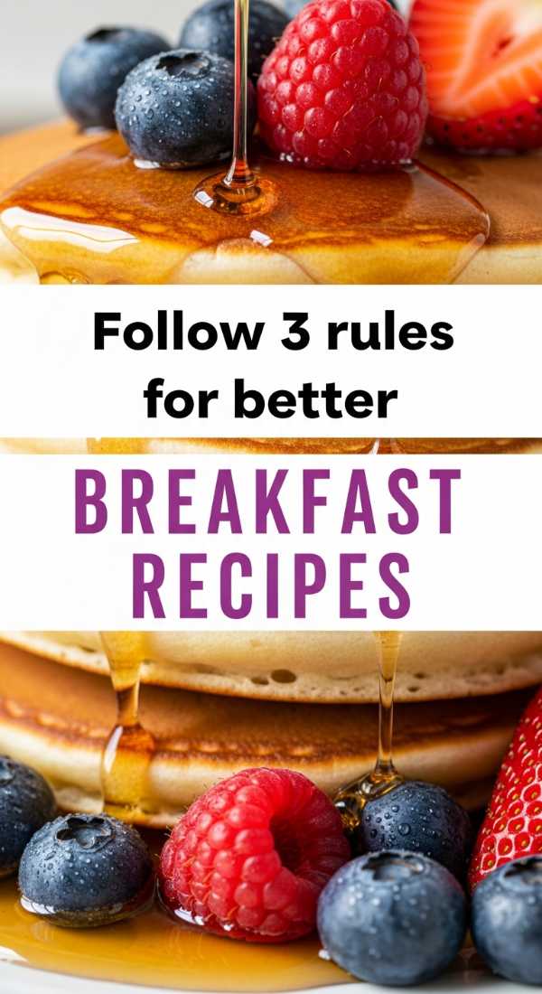 Follow 3 Rules For Better Breakfast Recipes 69eb7e2855aaa