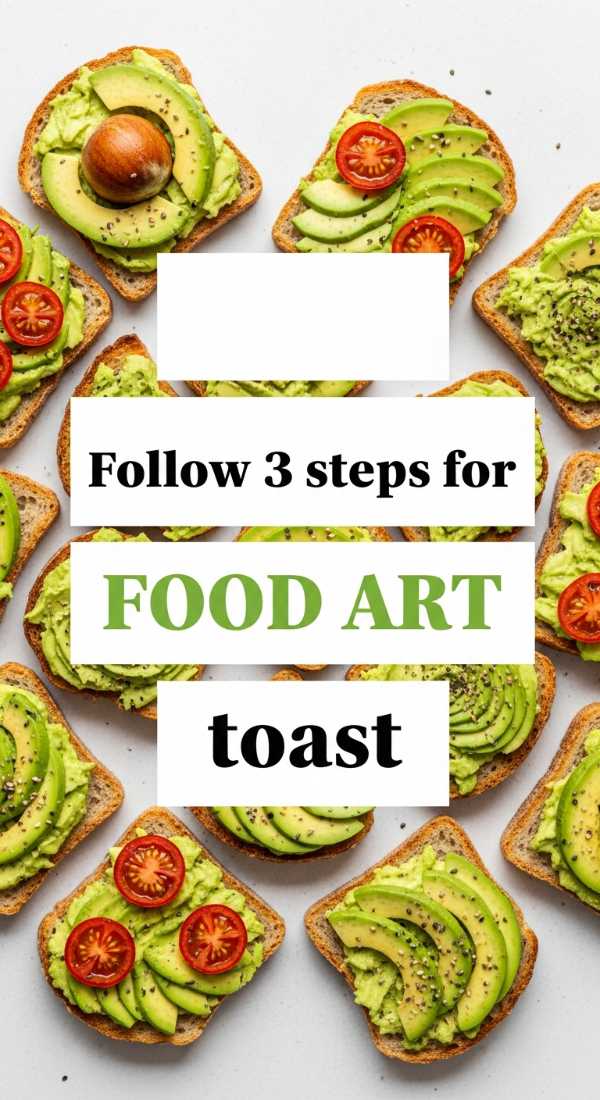 Follow 3 Steps For Food Art Toast 69edf41a013e1