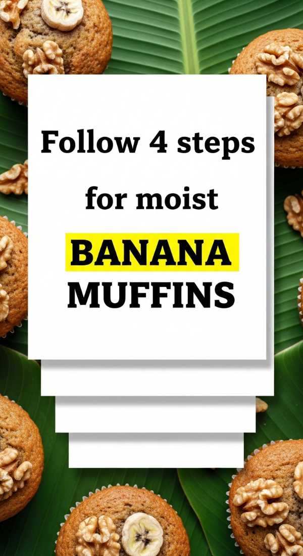 Follow 4 Steps For Moist Banana Muffins 69e46e4ad89a8