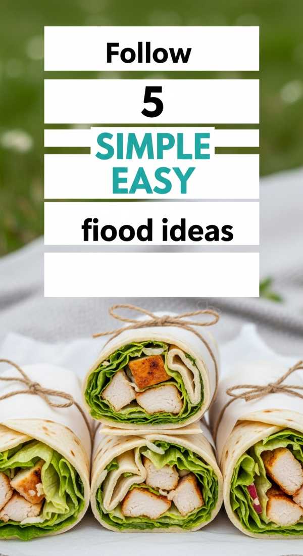 Follow 5 Simple Easy Picnic Food Ideas 69e85583ad7e4