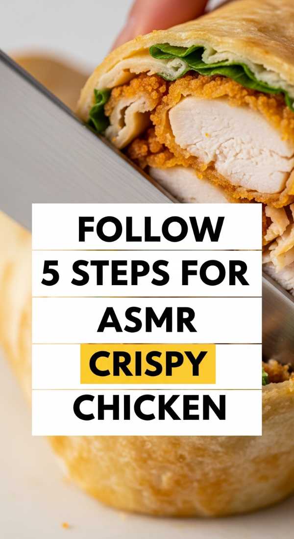Follow 5 Steps For Asmr Crispy Chicken 69edf405aa5bc