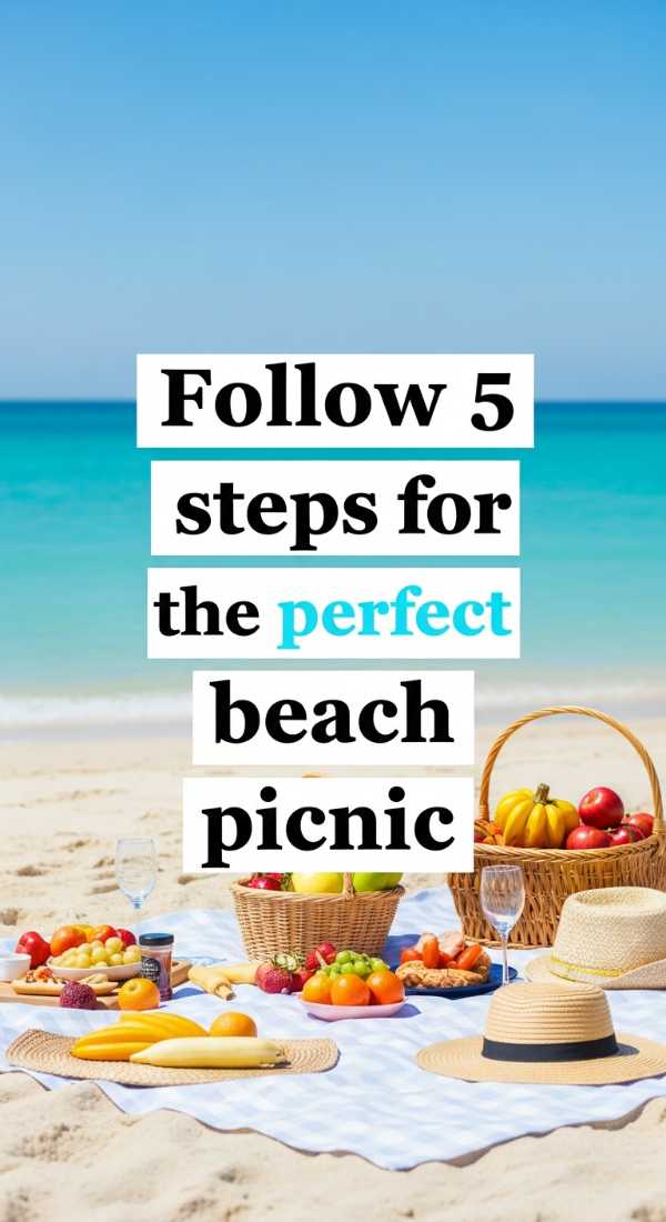 Follow 5 Steps For The Perfect Beach Picnic 69e8557f67d33