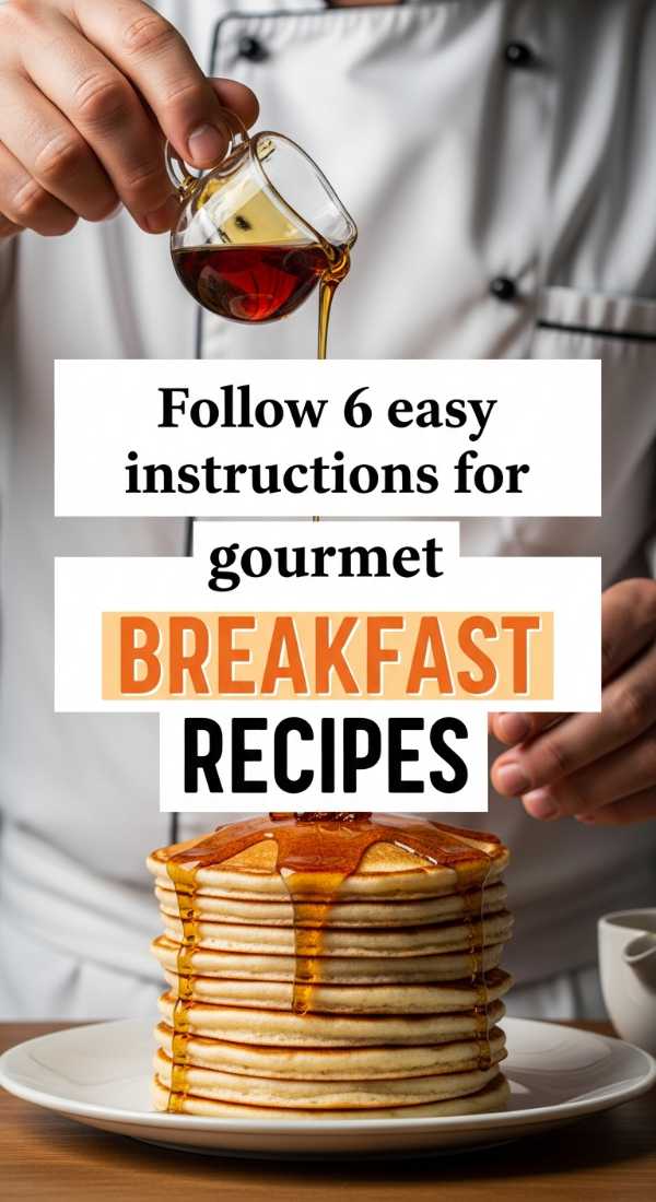 Follow 6 Easy Instructions For Gourmet Breakfast Recipes 69e9b6d2c3dc7
