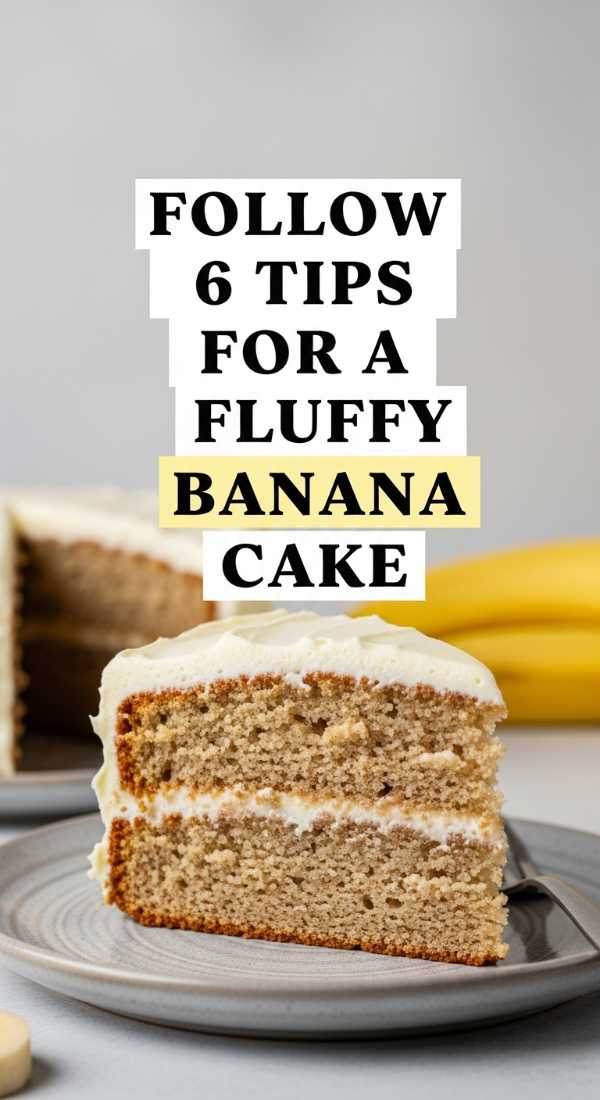 Follow 6 Tips For A Fluffy Banana Cake 69edf41dabe50