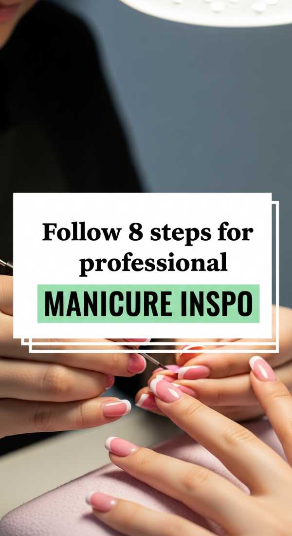 Follow 8 Steps For Professional Manicure Inspo 69ed0aa4b6dbd