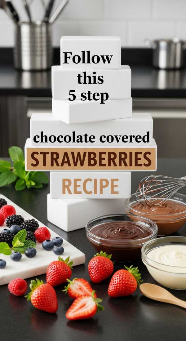 Follow This 5 Step Chocolate Covered Strawberries Recipe 69e47028063ac