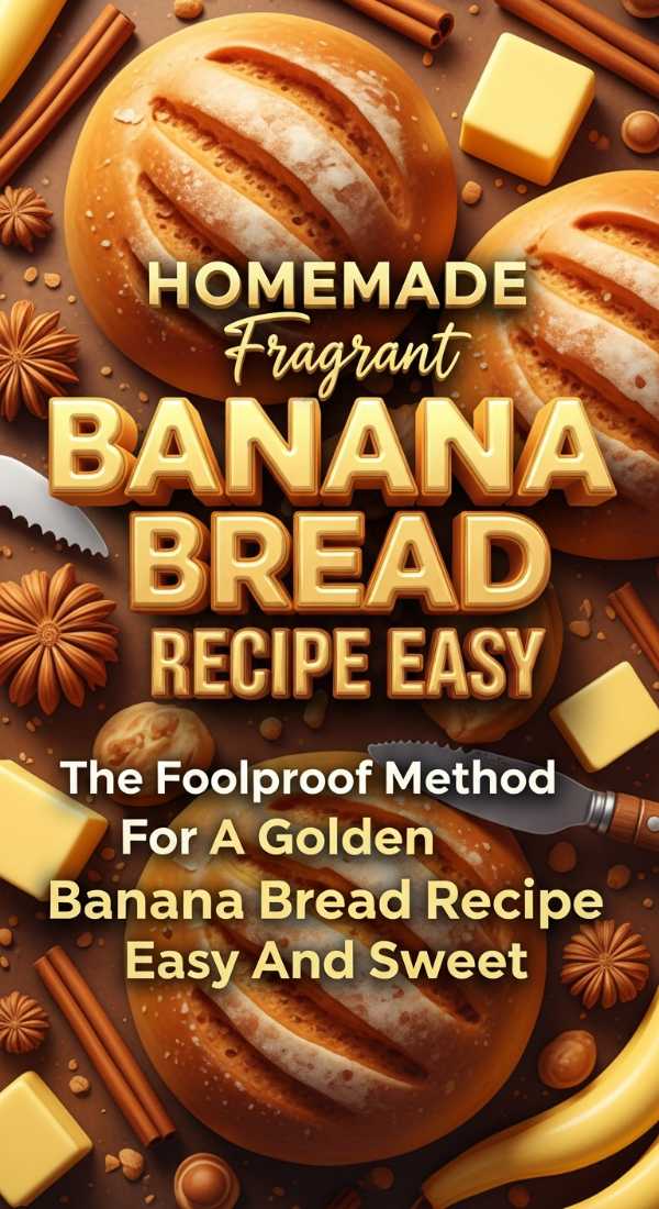 Fragrant Banana Bread Recipe Easy Baking Hack