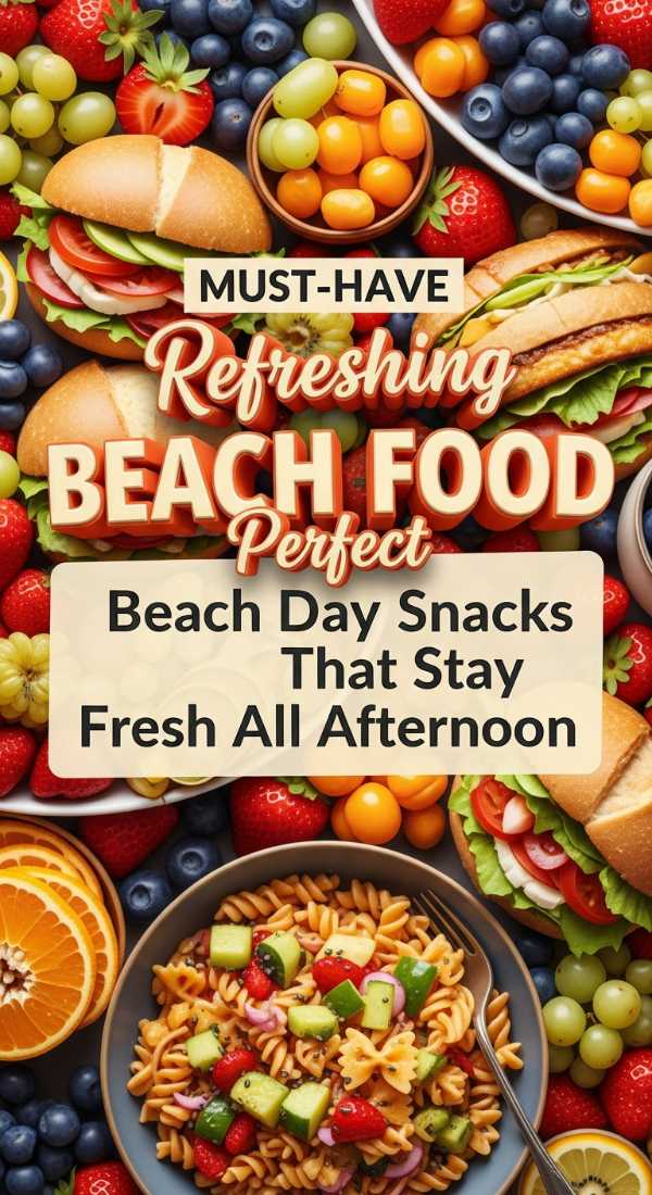 Fresh Beach Day Snacks That Last