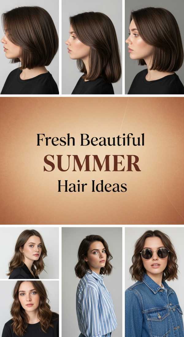 Fresh Beautiful Summer Hair Ideas 69f262d16adf6