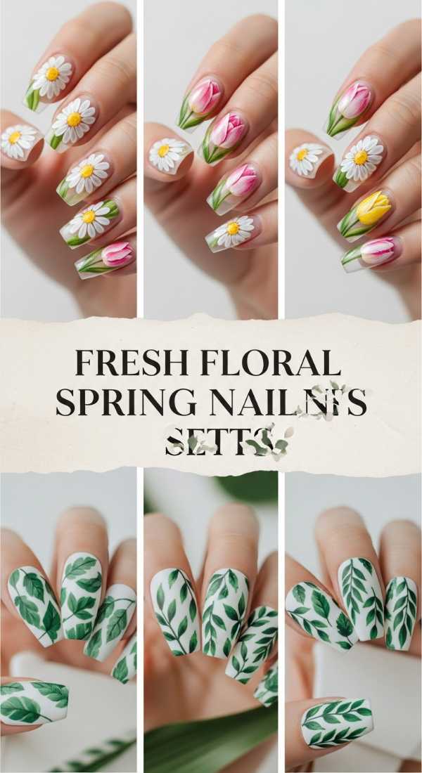 Fresh Floral Spring Nail Sets 69e72cbf62c70