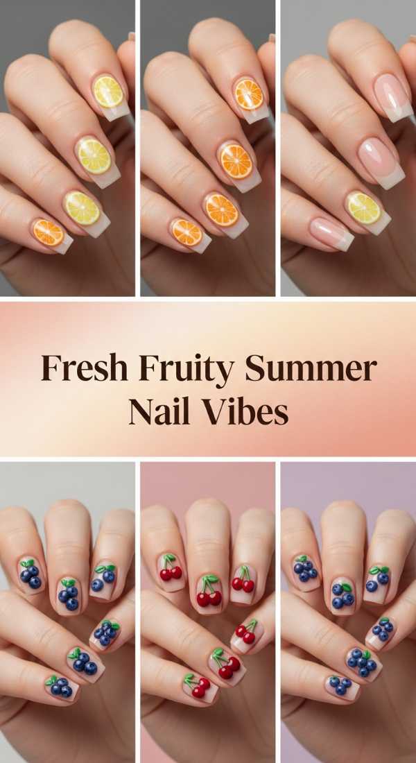 Fresh Fruity Summer Nail Vibes 69e350f21cadd
