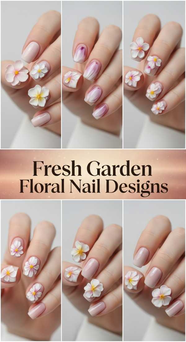 Fresh Garden Floral Nail Designs 69e4e49571ba8