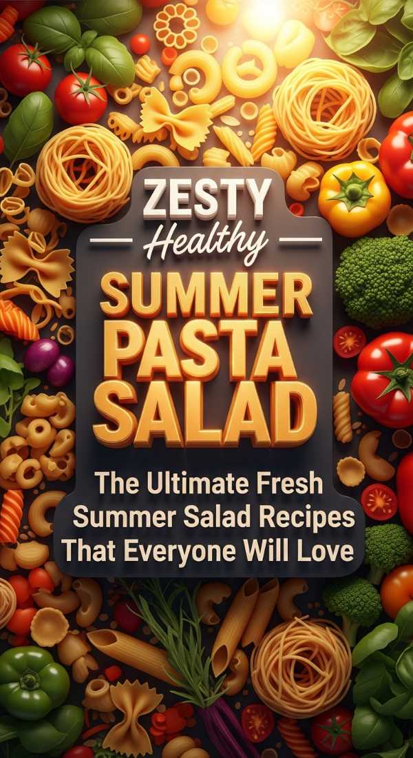 Fresh Healthy Summer Pasta Salad Recipes