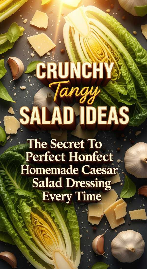 Fresh Homemade Caesar Salad Secrets