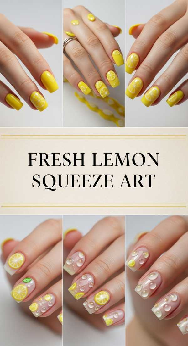 Fresh Lemon Squeeze Art 69f0ca408638b