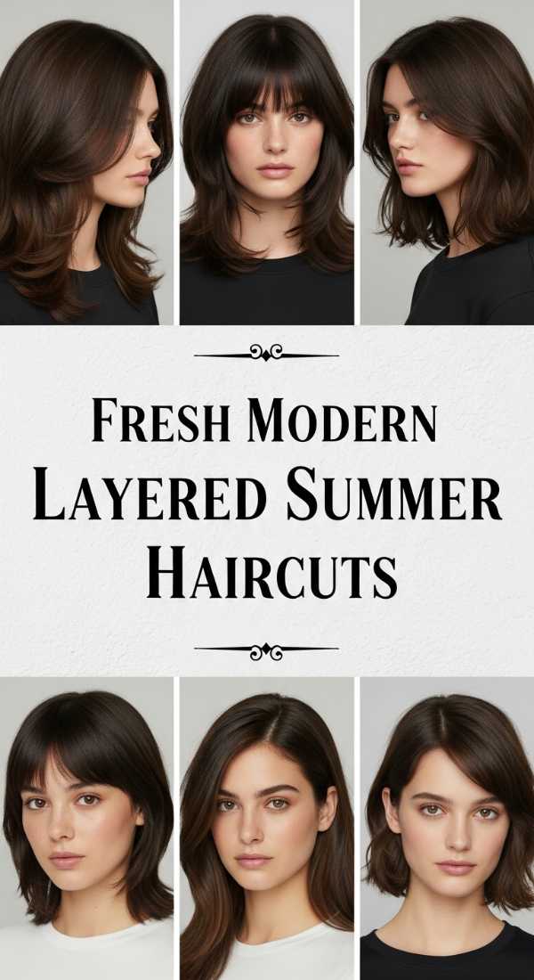 Fresh Modern Layered Summer Haircuts 69f262c6b3c0e