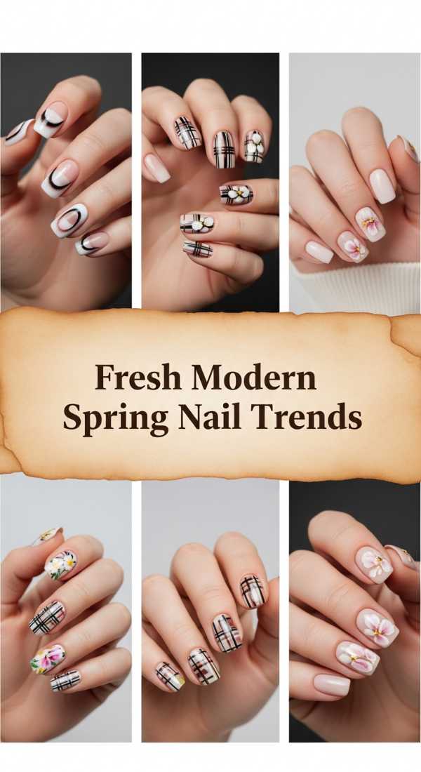 Fresh Modern Spring Nail Trends